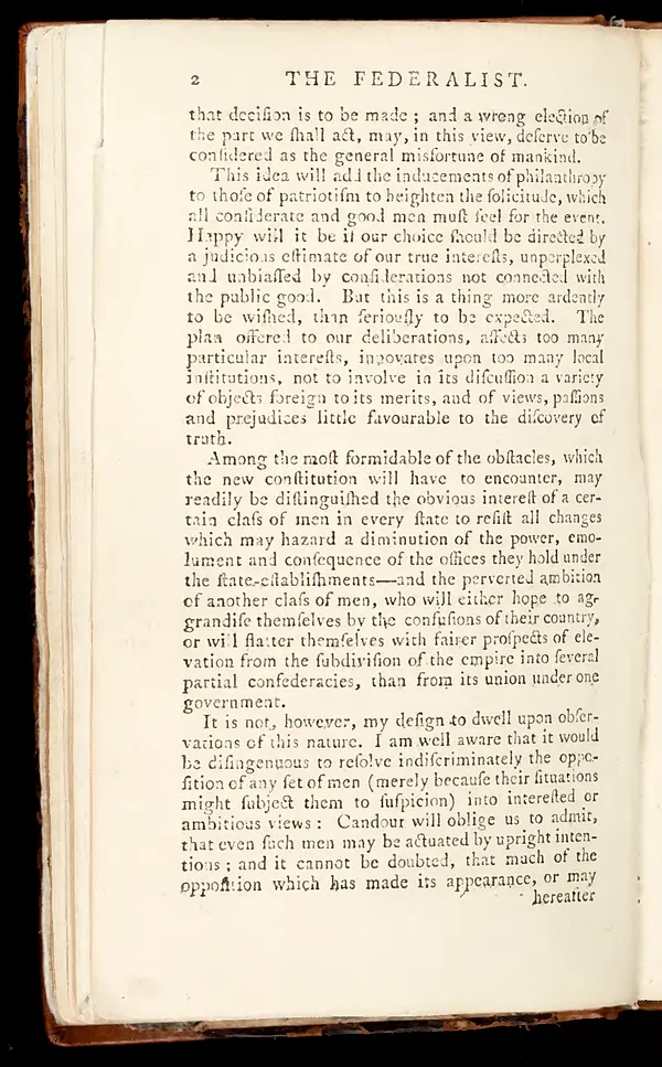 Page 18 of Independent Journal · October 27, 1787, the reflection and choice passage in Hamilton's original printed text.